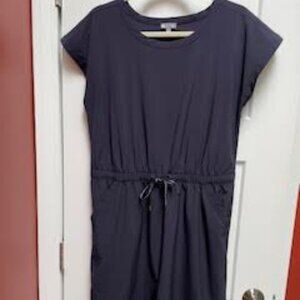 T by Talbots Navy Activewear Dress Size M